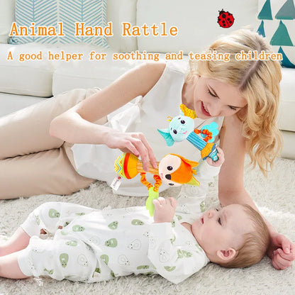 Animal Rattle Hand Grip Baby Toy