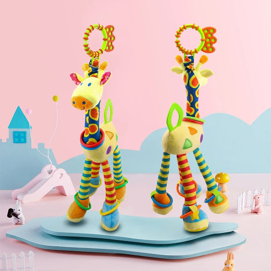 Baby Rattle Plush Giraffe Toy