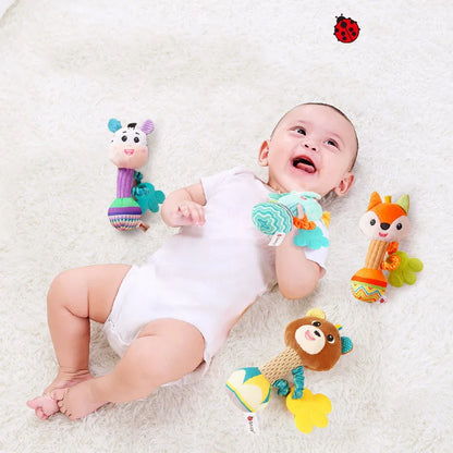 Animal Rattle Hand Grip Baby Toy