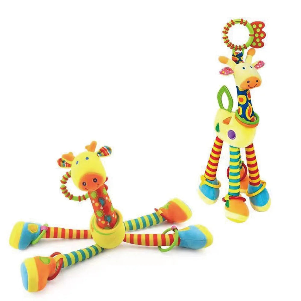 Baby Rattle Plush Giraffe Toy